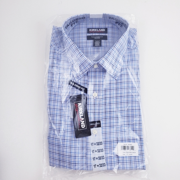 Kirkland Signature Shirts Kirkland Signature Mens Tailored Fit Dress Shirt Poshmark